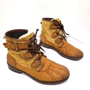 Ugg Cecille Waterproof Leather Boots